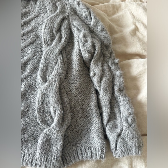 Ulla Johnson Baby Alpaca Cowl Neck Sweater/Small - Picture 6 of 8